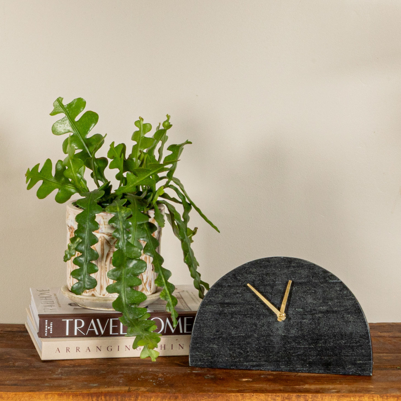 Maurelle Mantel Clock, Black