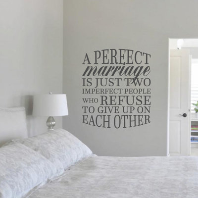 Adhésif décoratif «A Perfect Wedding»