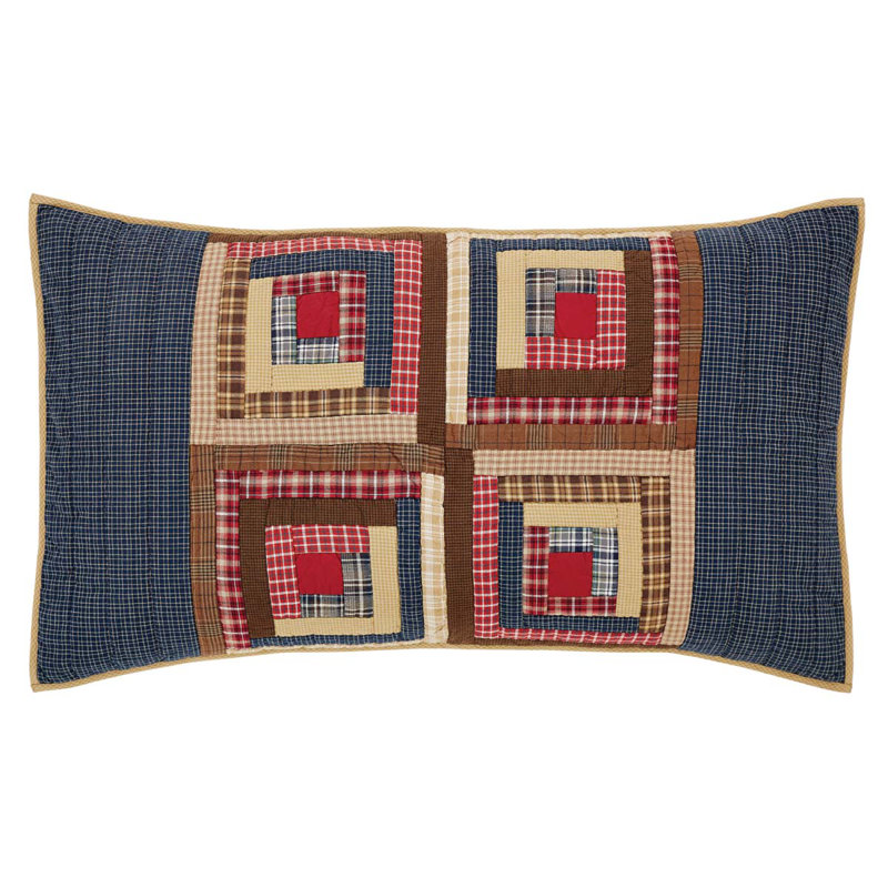 Braxton 100% Cotton Buttons Sham, Luxury