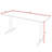 Neyland Cain T-Base Training Seminar Table & 2 M Stack Chairs-32520320-132394578-32520330