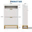 20 Pair Solid Wood Shoe Storage Cabinet-879665019