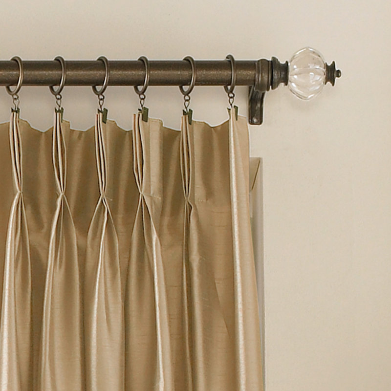 Panneau de rideau simple Curtainworks, Sable, l 30 po x L 84 po