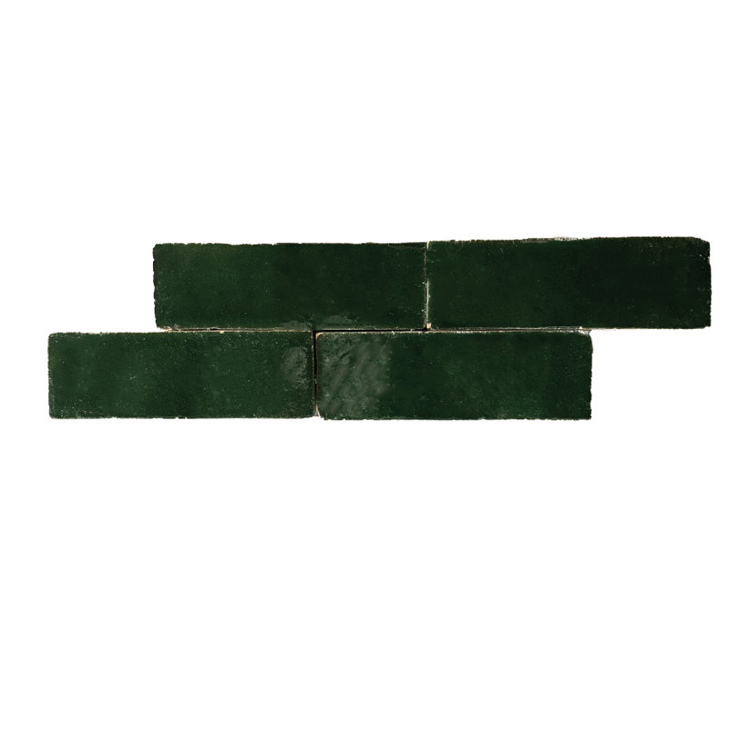 Zellige 2" x 6" Terra Cotta Subway Wall & Floor Tile