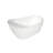 59" x 32"Freestanding Acrylic Soaking Bathtub With Overflow Tub