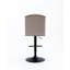 Tabouret de bar pivotant et réglable