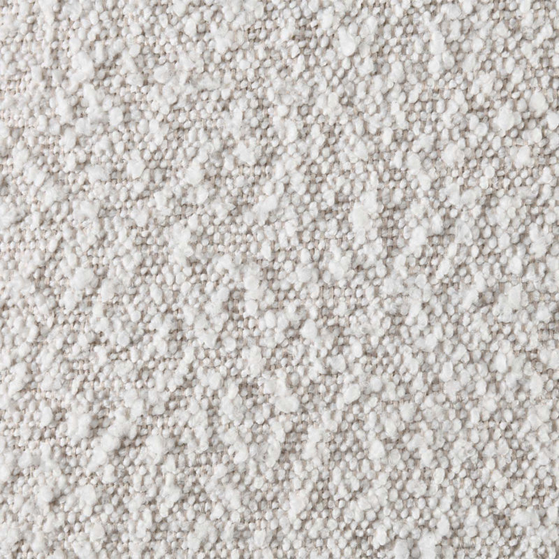 Grand lit Sandro, finition blanche et noyer, Grand