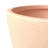 Owasso Tapered Round Pot Planter in Handmade MGO Clay Fiberstone - Indoor and Outdoor Use with Drain for Patio, Garden, Backyard, and Modern Home-1350687577-1350687582