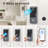 G6 Smart Keyless Entry Door Lock with Handle - APP & 2.4G Wi-Fi Control, Built-in Doorbell, Fingerprint & Keypad-111514946