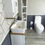Martine 520mm Single Bathroom Vanity with Vessel Ceramic Basin-166845477