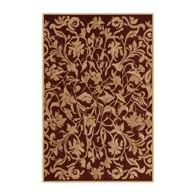 Eternal Bloom Rug, Rectangle 4' x 6'