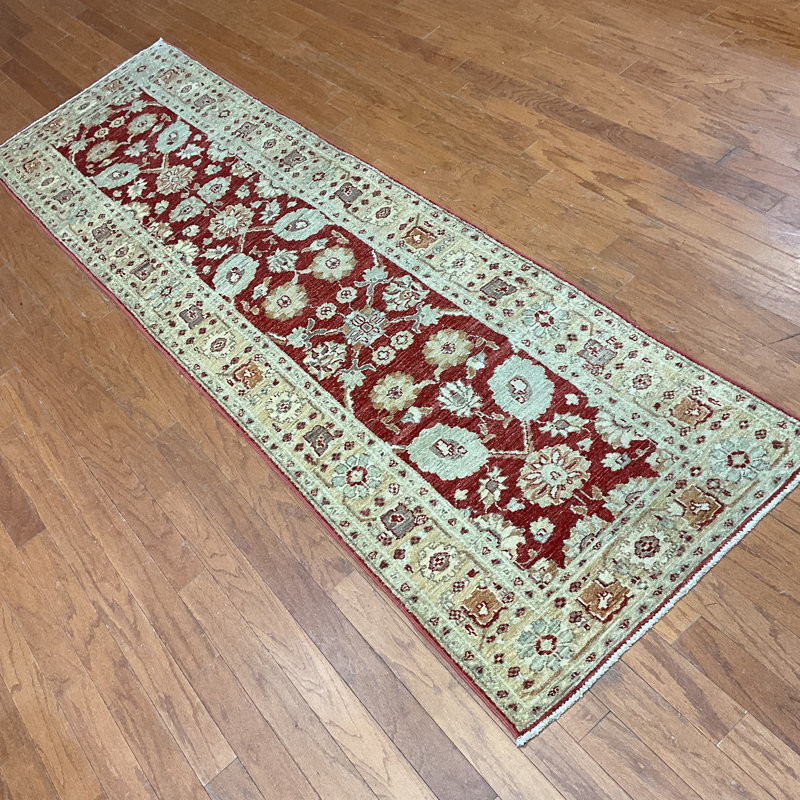  Handmade Oushak Wool Runner