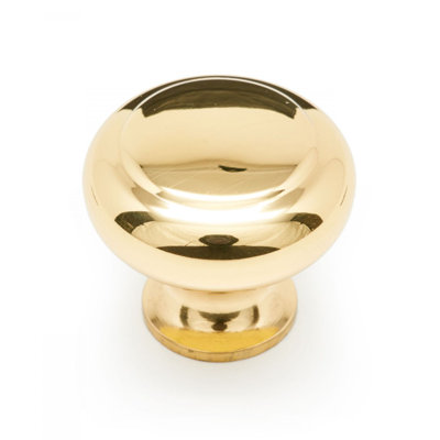 Hollow Plain 1 1/4" Diameter Mushroom Knob CK Series