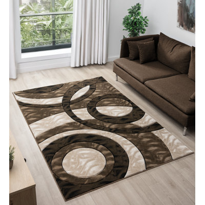 Heriberto Collection Abstract Geometric Area Rug