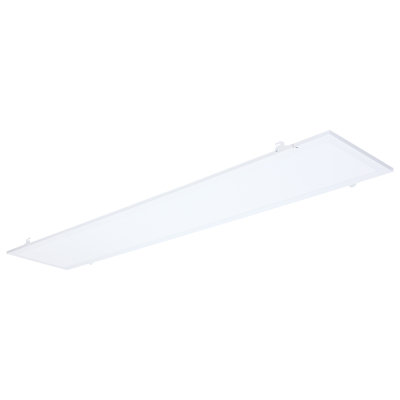 Troffer 40/30 / 20 / 20W à DEL, ensemble de conversion à écran plat 35K / 4K / 5K, intensité variable, 120-277 Volt, blanc mat
