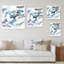 Horloge murale Abstract of Clouds IV-756657380