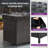 YITA 230 Gallon Wicker Deck Box-88960218