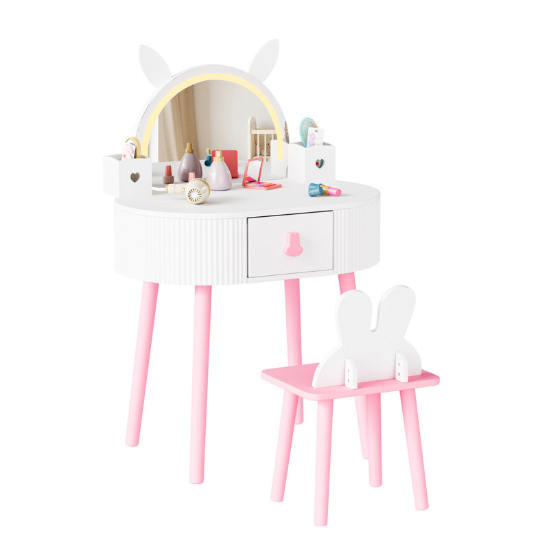 Ensemble de meuble-lavabo pour enfant 24 po, Blanc
