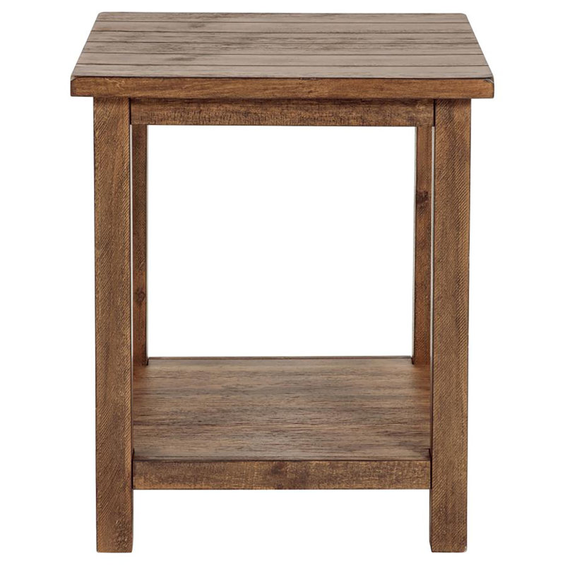 Table de bout Cantero, Brun délavé