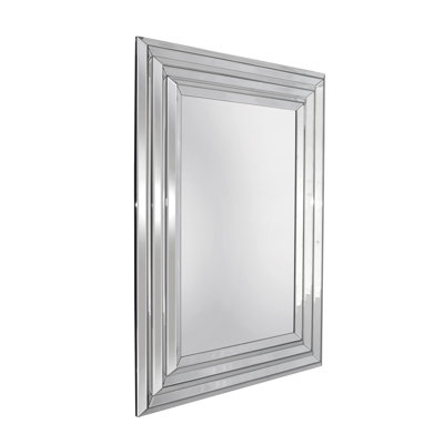 Jamiya Glass Flat Wall Mirror