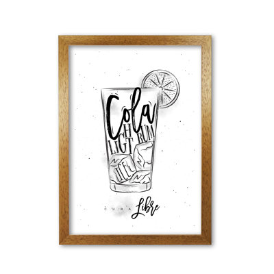 Cuba Libre Cocktail - Print