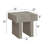 1pc Contemporary Style End Table