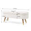 Banc de rangement avec repose-pieds Boucle-1947651473