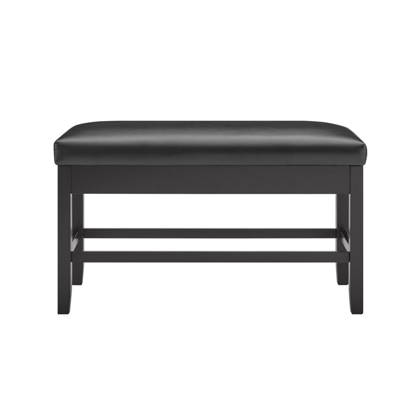 Banc de rangement en cuir Napoli