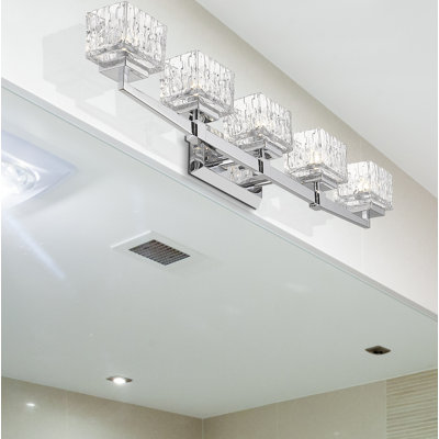 Bechard 5-Light Dimmable Vanity Light