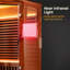 WATERMONY 2 - Person Indoor Bluetooth Compatible FAR Infrared Sauna in Mahogany, African