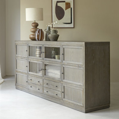 220cm Solid Wood Sideboard