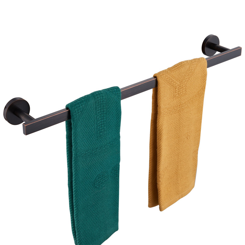 Barre à serviettes 36 po, Bronze frotté à l'huile, H 2,16 po x l 36 po x P 2,75 po