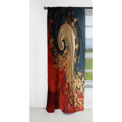 Faye - Peinture - Rideau occultant - 1 panneaux