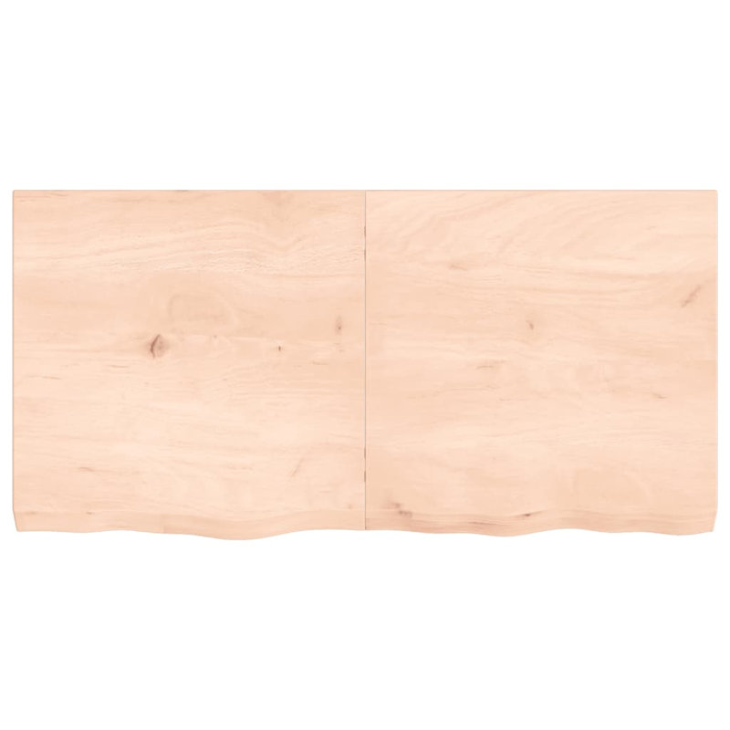 Vidaxl Wall Shelf, Brown, 6cm H x 120cm W x 60cm D