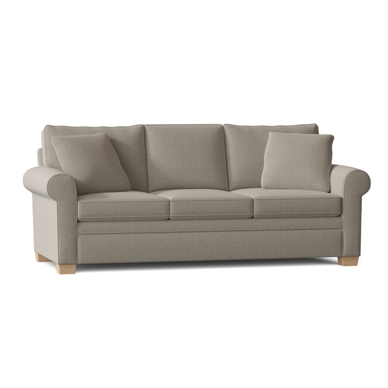 Quaker Upholstered 84'' Sofa, Unfinished, Giovanna Moondust