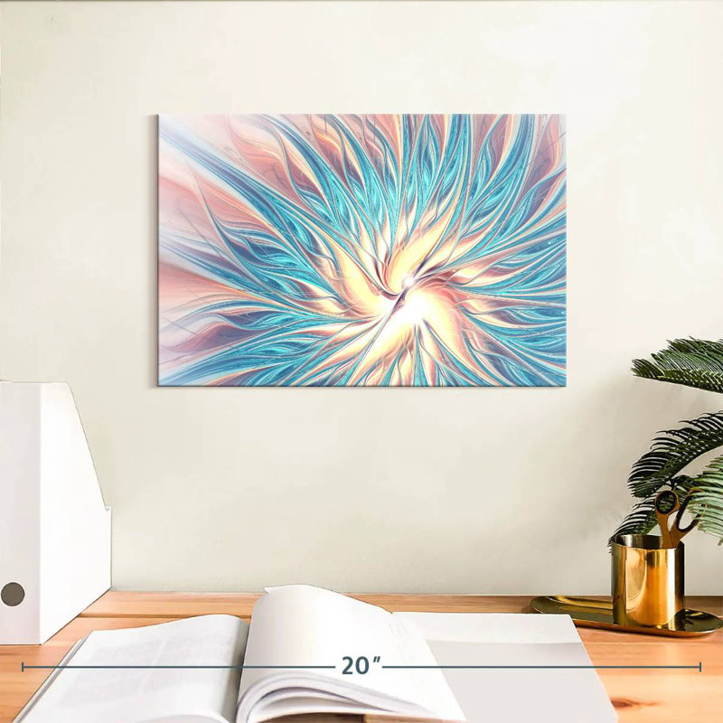 Avery Lustrous Digital Abstract, 8" H x 12" W