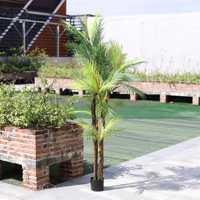 200cm Faux Palm Tree Plant in Planter