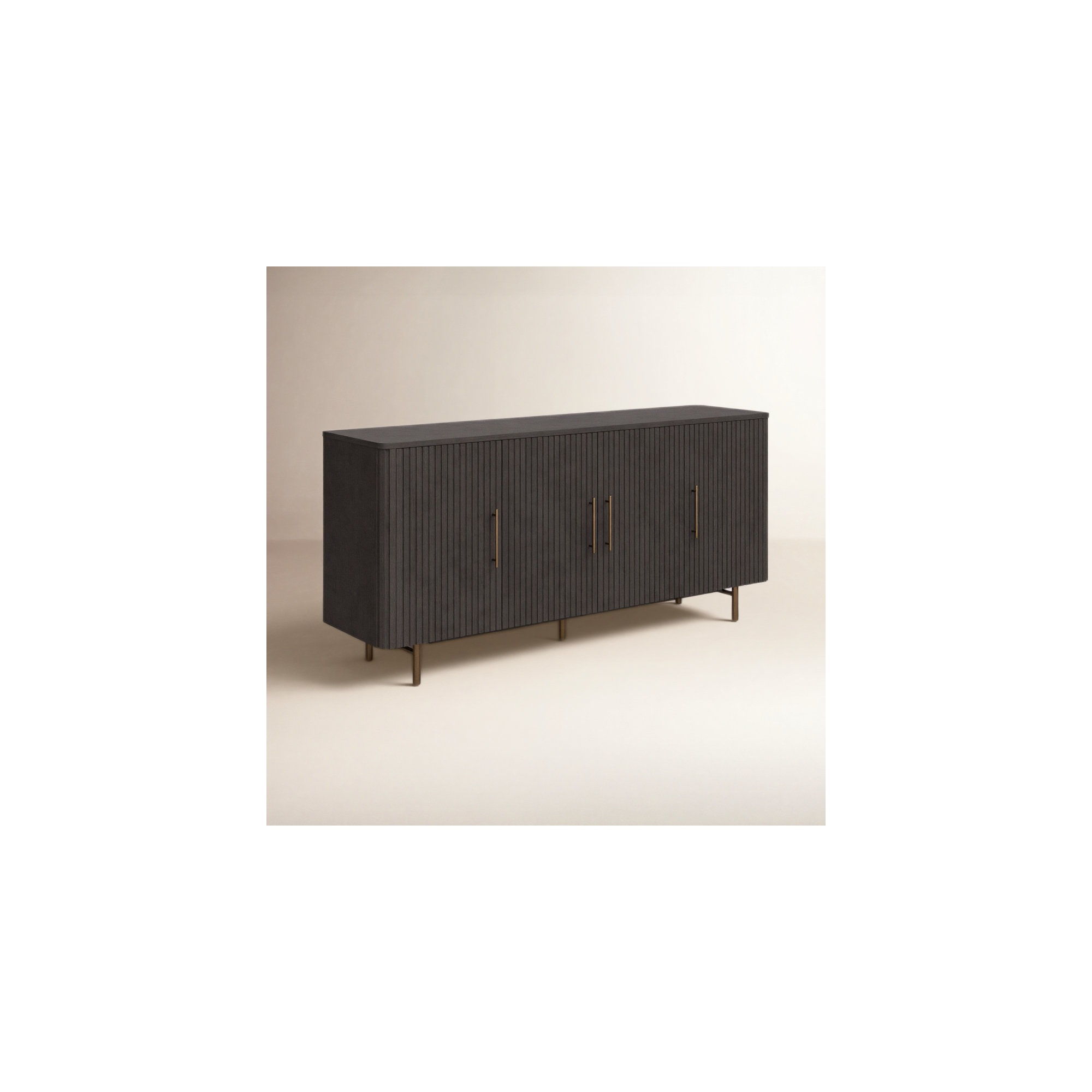 Adona 71'' Media Console, Black