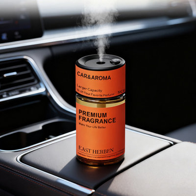 Car Air Freshener Spray, 160ml Long-Lasting Car Fragrance, Cologne Scents, Odor Eliminator for Car Interior, Home & Office, Natural & Mild Car Perfume Spray