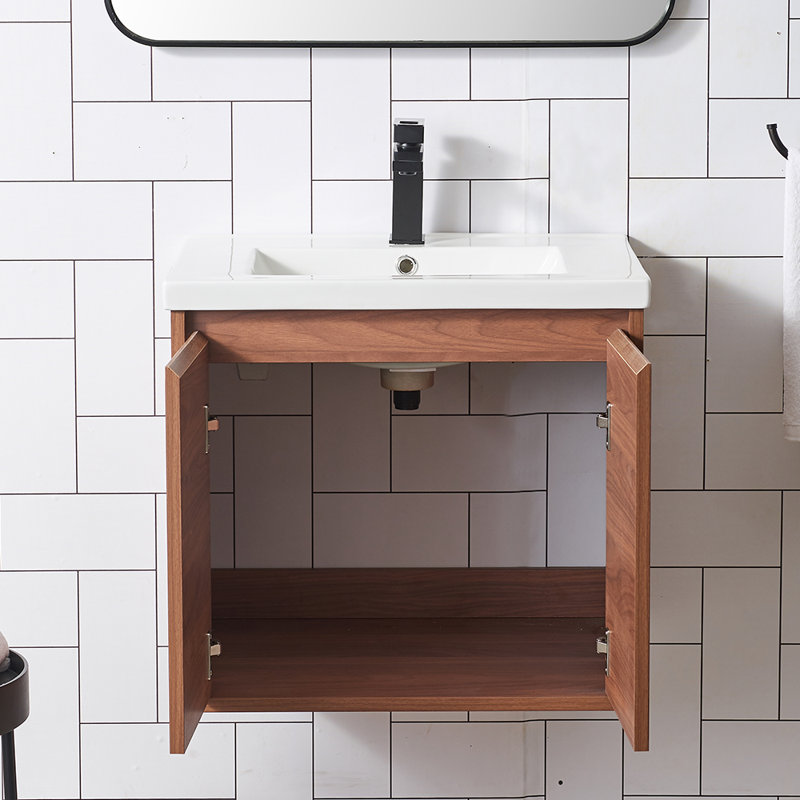 Ensemble de meuble-lavabo simple 2 portes Caspen