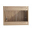 Meuble-lavabo mural 24 po avec lavabo et armoire latérale, portes à fermeture douce, armoire combinée 00112IMO x 2-00624IMO (emballage KD)
