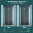 Shower Door 30"w X 72"h, Brushed Nickel - Glass, Space Saving Bathroom Solution For Small Spaces Fold 72"h In Reversible Direction
