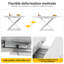 Extendable Metal Base Dining Table