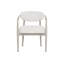 FAUTEUIL DE SALLE À MANGER MARita - GREIGE - crème Louis-994126687