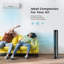 Ventilateur tour, ventilateur sans lame oscillant à 60 ° avec télécommande, refroidissement silencieux, 4 modes, minuterie 12h, affichage à DEL avec arrêt automatique, ventilateur de plancher portatif pour le salon de la chambre à coucher, bureau-113213544
