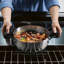 Casserole en acier inoxydable avec couvercle KitchenAid, 4 pintes, acier inoxydable brossé