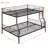 Full Xl Over Queen Metal Bunk Bed-2071824765