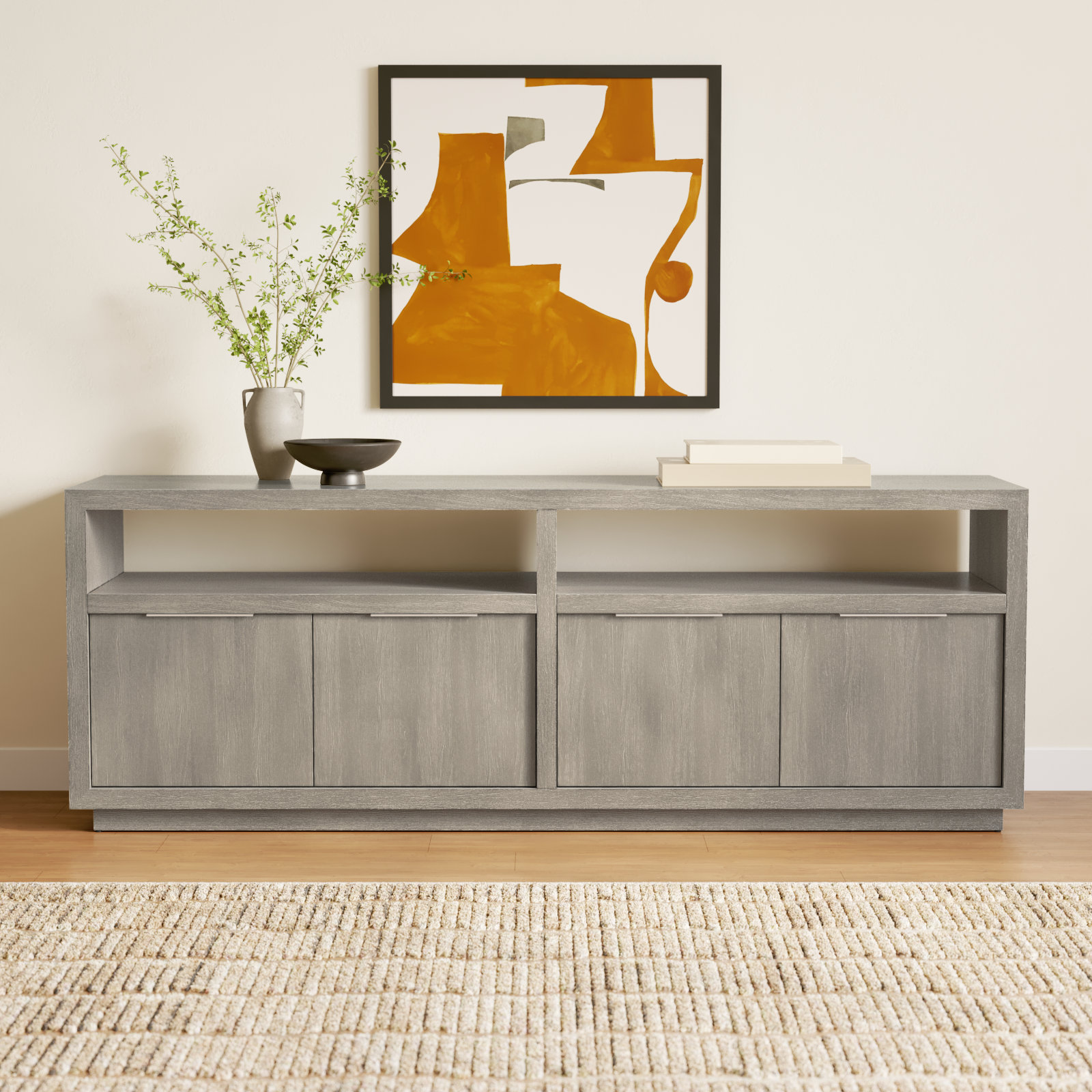 Eloise 74'' Media Console, Mineral