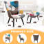 Fauteuil à oreilles et repose-pieds Kohlson-1680259654