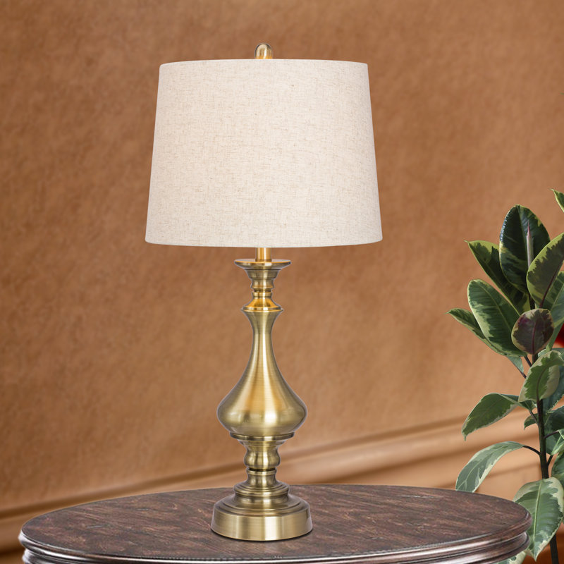 Lampe de table 30,5 po Biel, Laiton antique