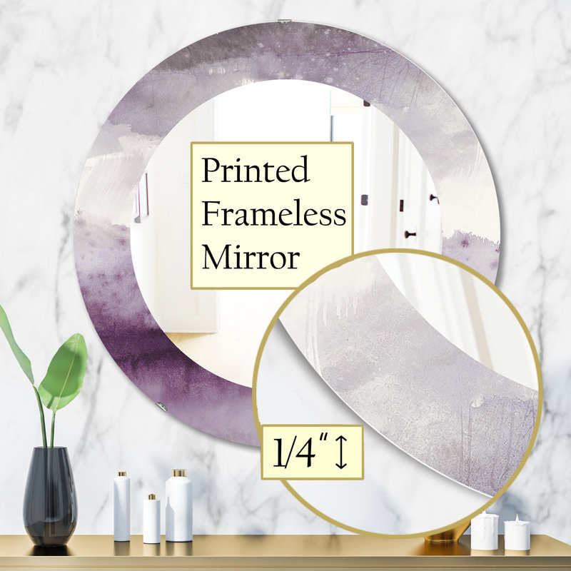 Miroir mural Midnight at the Lake II, H 31,5 po x l po